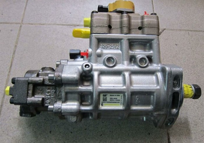 ТНВД (топливный насос высокого давления) двигателя Caterpillar 320D p/n 320-2512, 326-4635 - фото 6781